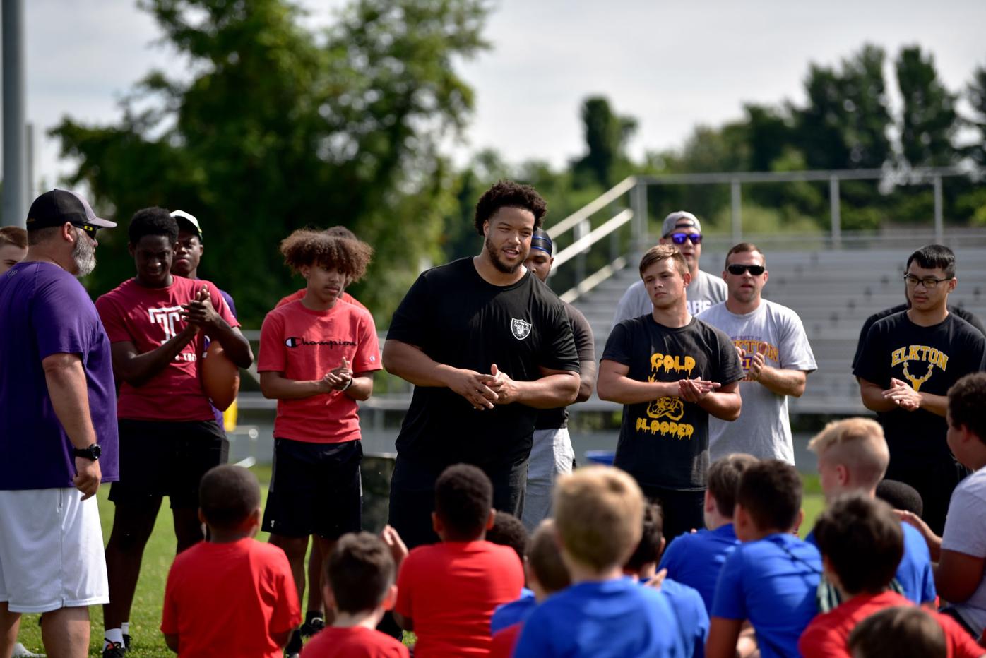 Elkton High School Hosts Niles Scott Youth Football Camp Sports Cecildaily Com Elkton High School Hosts Niles Scott Youth Football Camp Sports Cecildaily Com