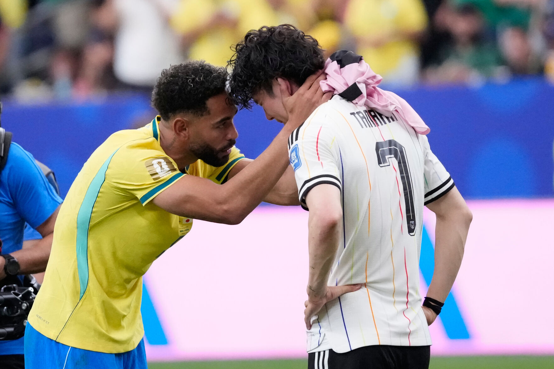 Japan faces heartbreak again as Brazil scores late to end another