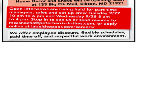 Label Shopper coming to Big Elk Mall | | cecildaily.com