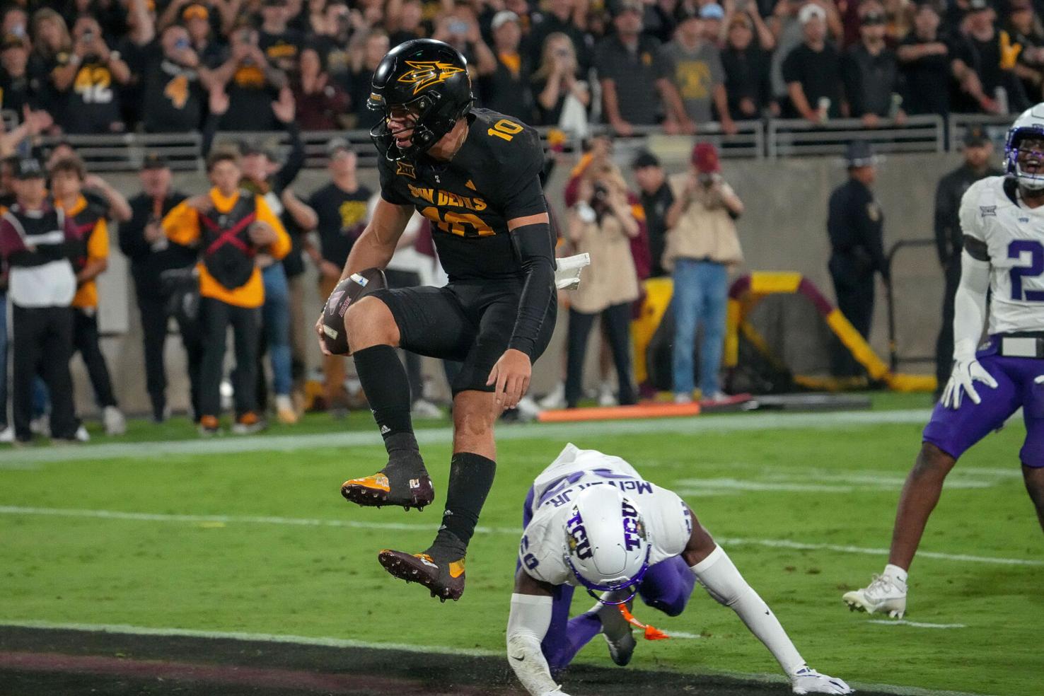 No 21 Arizona State QB Sam Leavitt expected to miss game against Utah