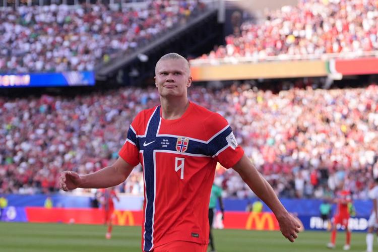 Spectacular Iraq 1-4 Norway: Erling Haaland Scores Twice On World Cup Debut Artwork in HD Spectacular Iraq 1-4 Norway: Erling Haaland Scores Twice On World Cup Debut Artwork in HD