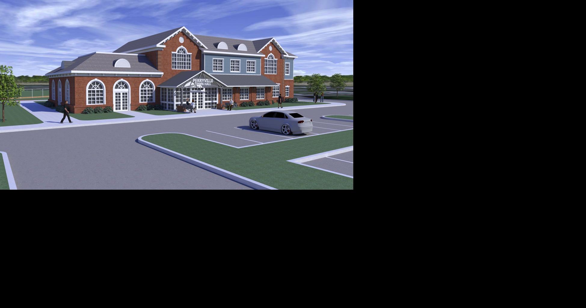 New Perryville town hall concept presented to officials Local News