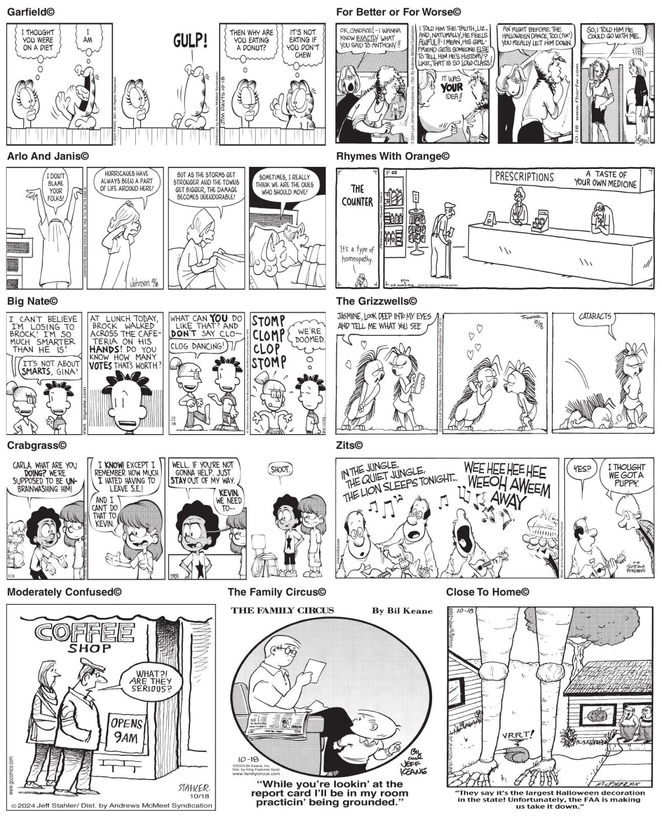1018 comics | Comics | cecildaily.com