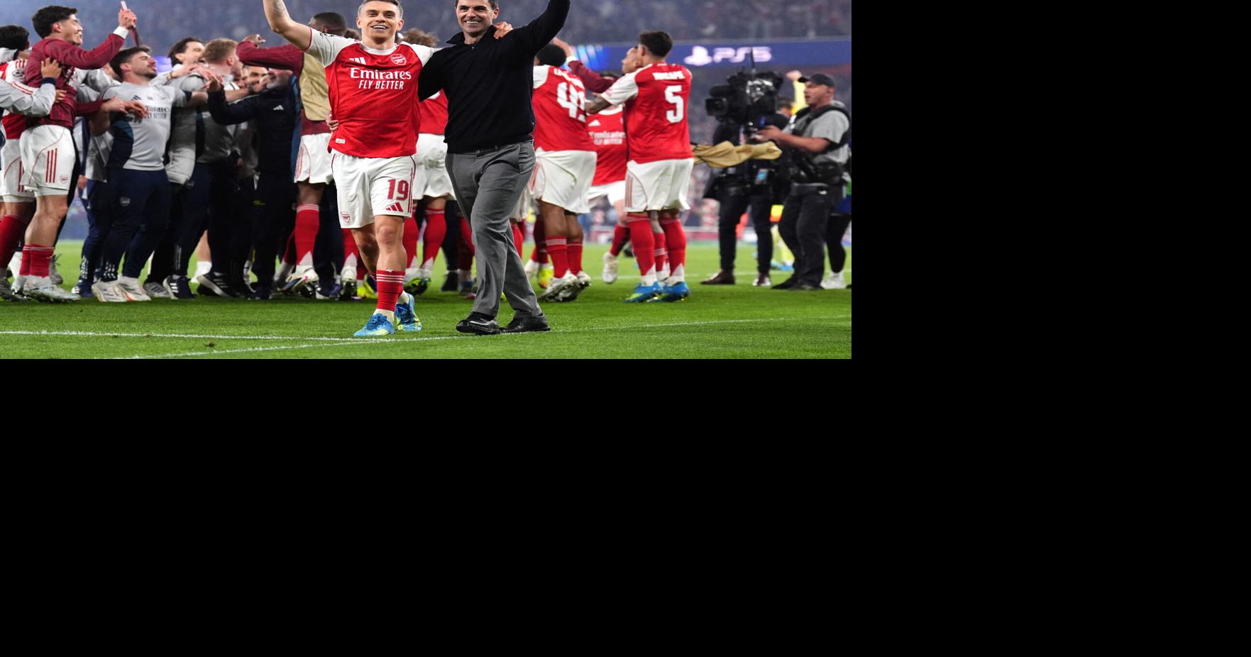 24 hours that pushed Arsenal to the brink of a Premier League and Champions League double