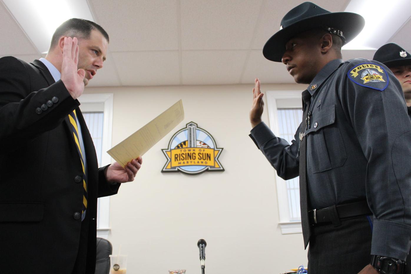 Rising Sun PD two new officers Local News