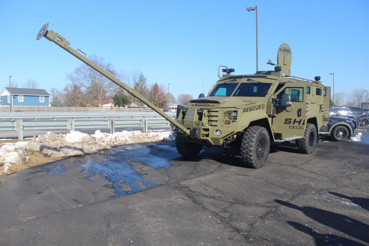 Armored rescue vehicle joins Cecil County Sheriff's Office's fleet ...