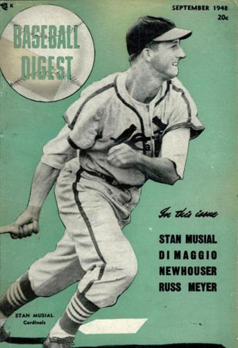 St. Louis Cardinal Stan Musial spent 1945 baseball season in US Navy