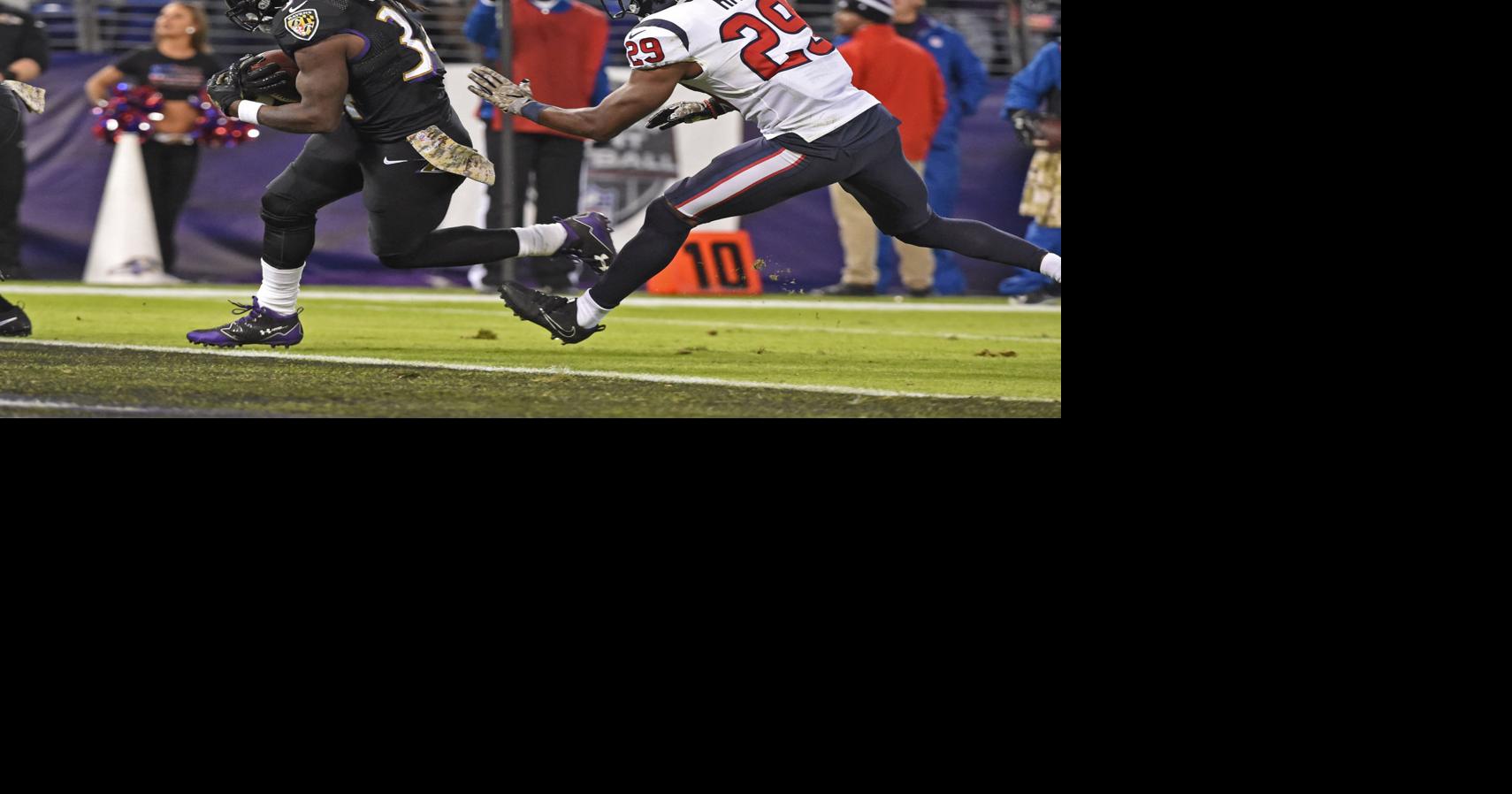 Alex Collins emerging as star Ravens' running back since starting ...
