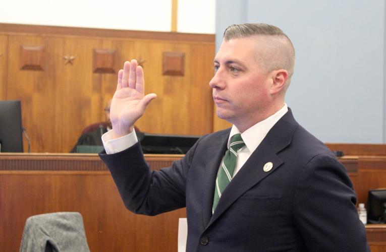 State #39 s Attorney James Dellmyer and his prosecutors take their oath