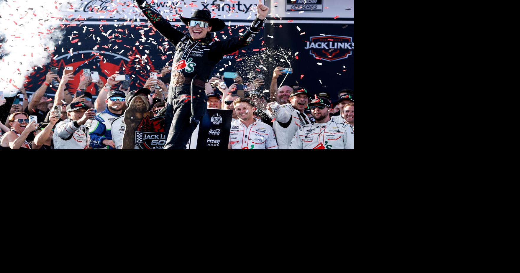 Carson Hocevar is starting up front again in Texas a week after his breakthrough NASCAR Cup victory