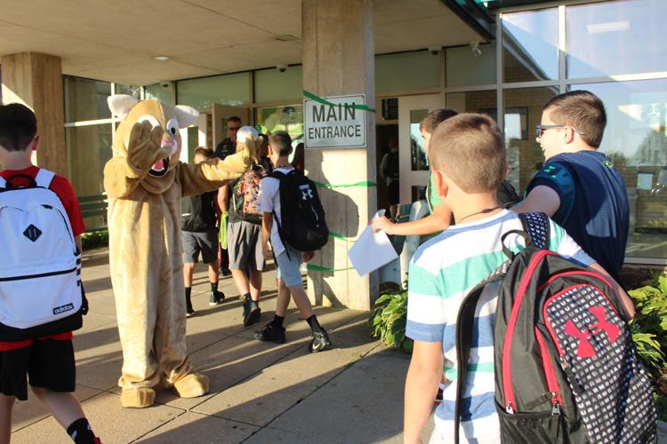 CCPS students return for first day of school Schools