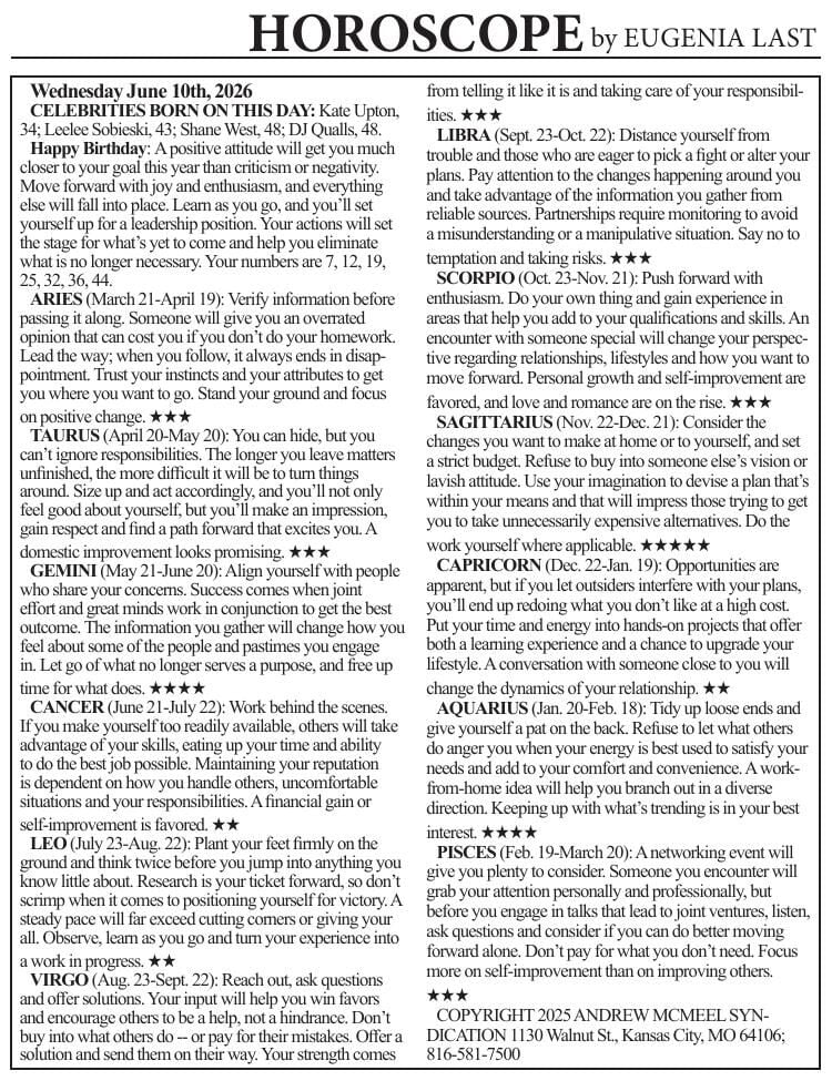 horoscope　おまとめ 0610 horoscope | Horoscopes | cecildaily.com