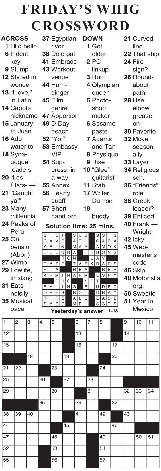 1118 crossword Crosswords cecildaily