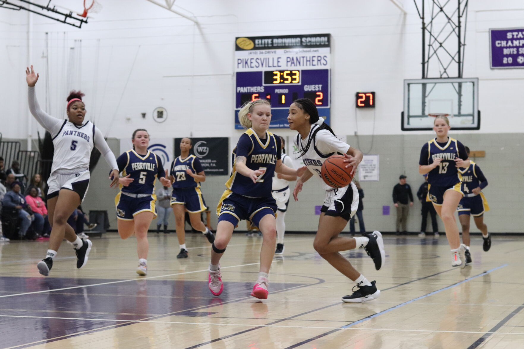 Perryville girls fall to Pikesville in 1A quarters