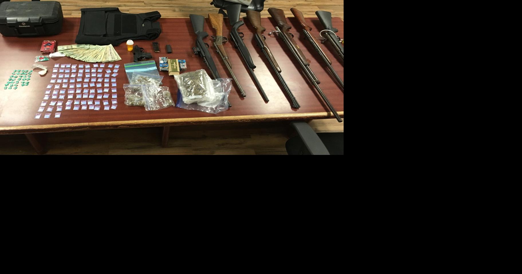 Raid near North East nets drugs, guns and one arrest | Local News ...