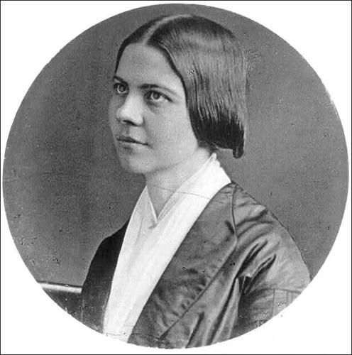 Portrait of a Young Lucy Stone