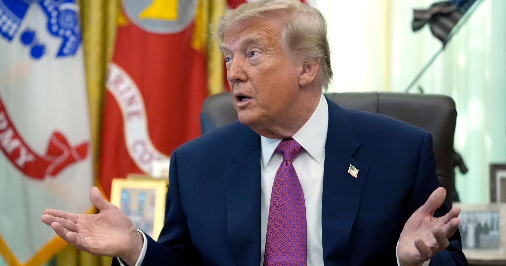 Trump first major midterm money move : A $10M Texas Senate ad blitz | Nation