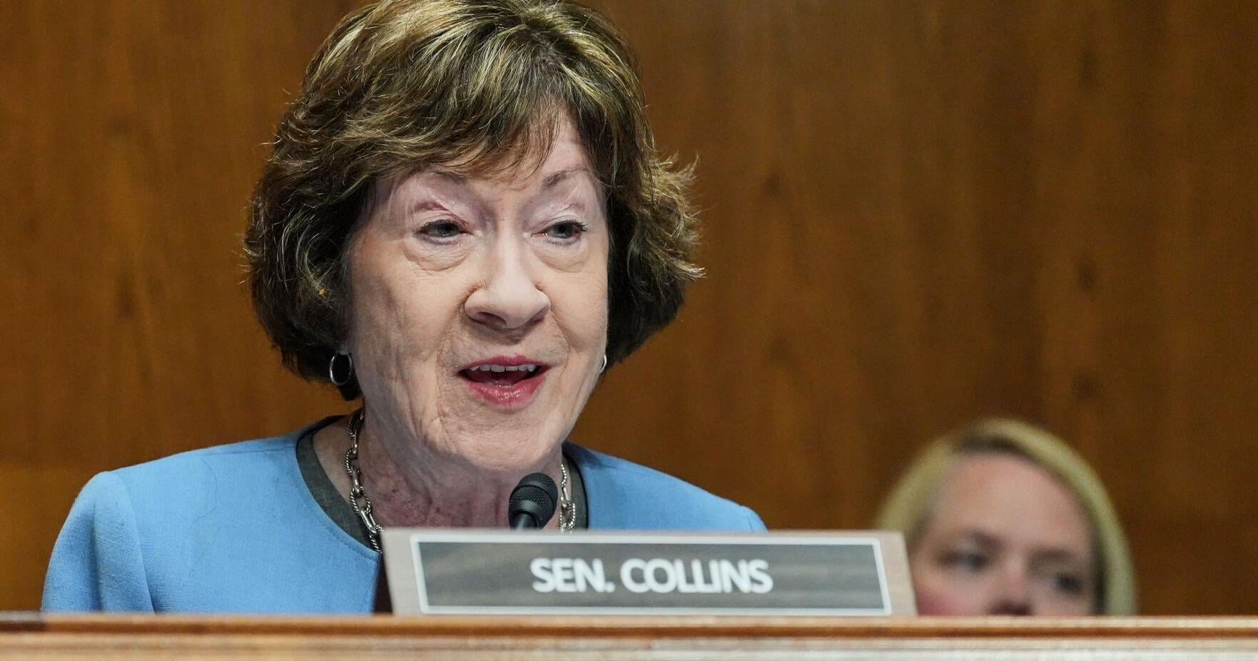 Supreme Court vote shadows Maine Sen . Susan Collins in her first bid after abortion rights decision