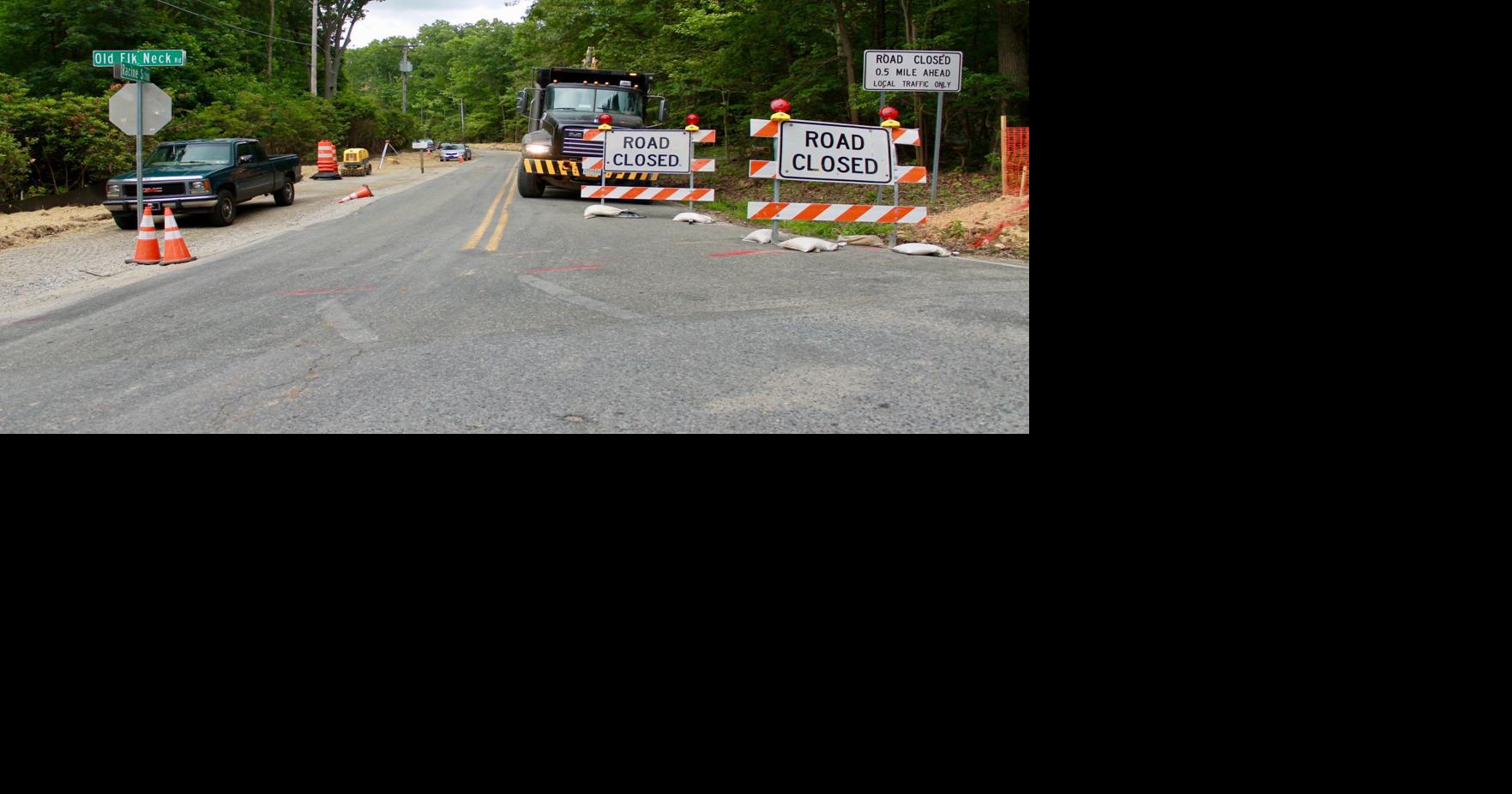 Razor Strap Road opens, while Racine School road closes Local News