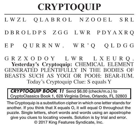 101017 cryptoquip | Cryptoquip | cecildaily.com