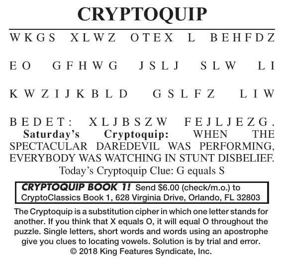 080618 Cryptoquip Cryptoquip