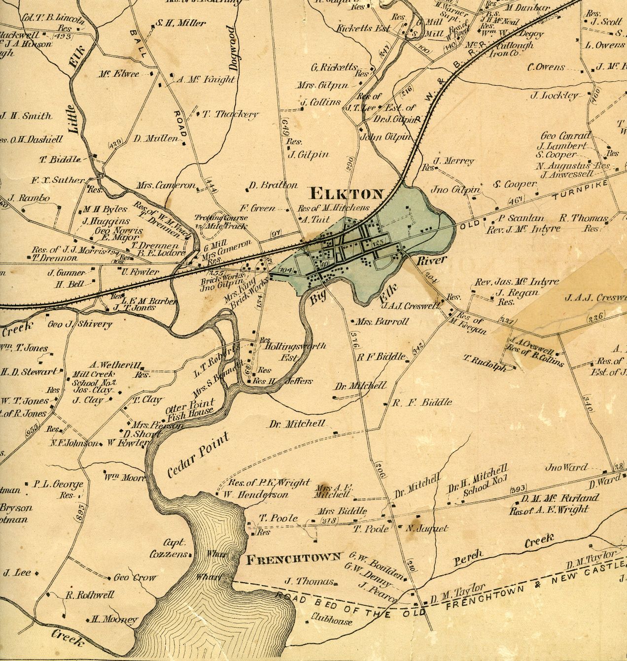 Ask the Historical Society Elkton's boundaries Our Cecil