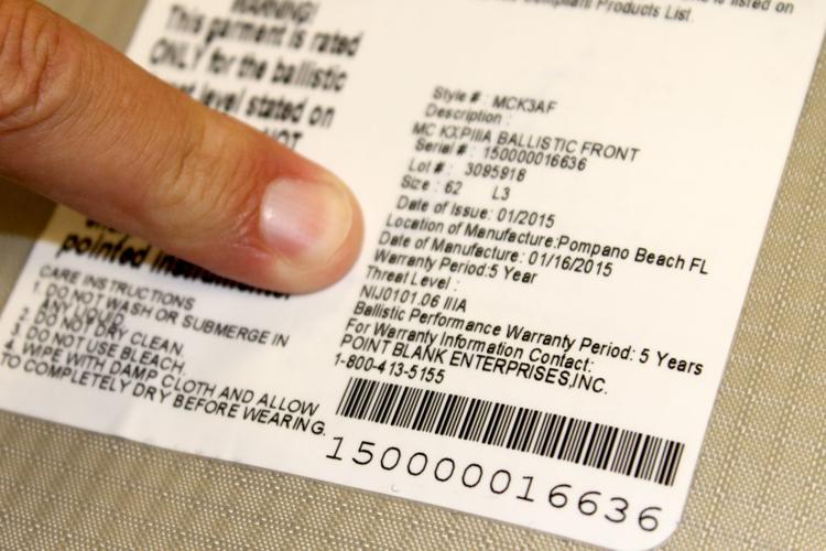 CCSO receives grant to buy bulletproof vests Local News