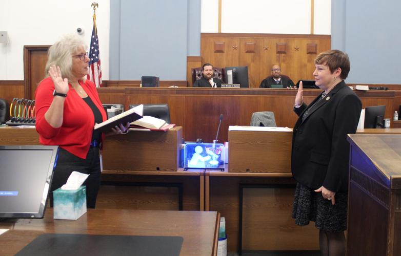 State #39 s Attorney James Dellmyer and his prosecutors take their oath