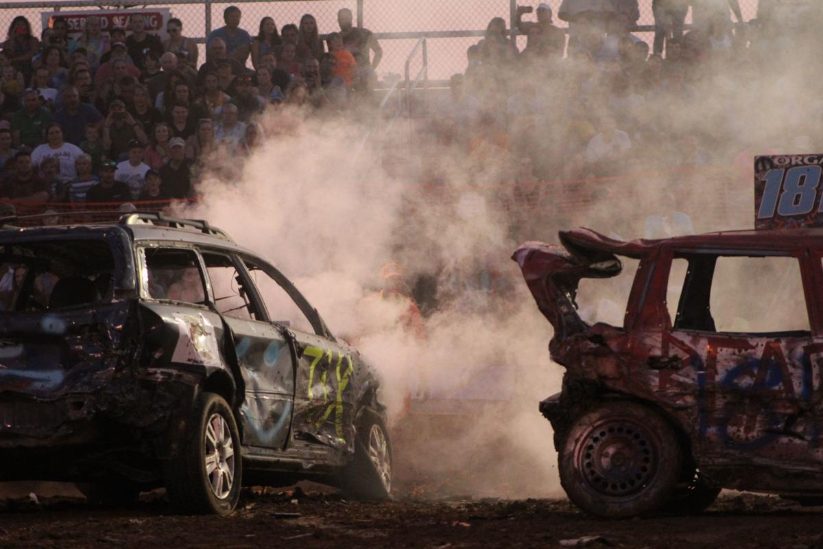 Demo derby brings the crunch to the fair