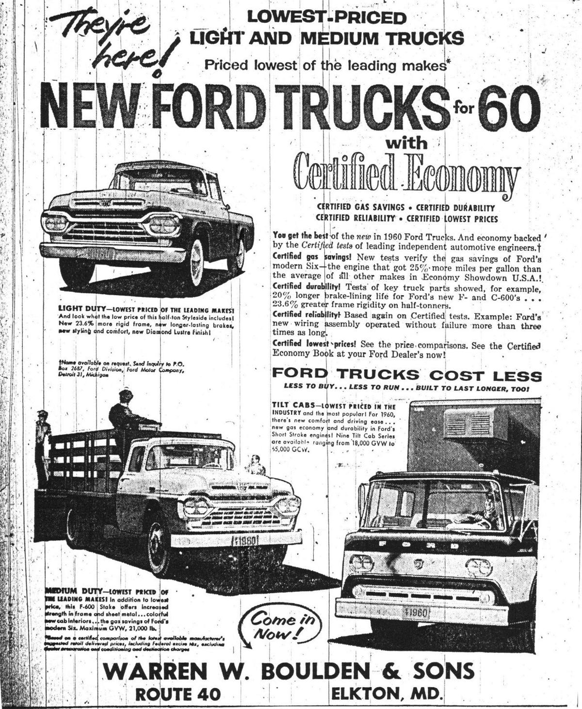 Ask The Historical Society Boulden Truck Sales Our Cecil
