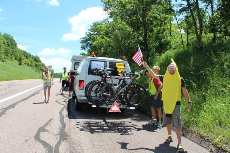 Elkton man part of Race Across America cycling team Misc. Features