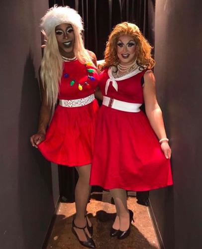 dressed in drag halloween party First time drag experience as Trixie for Halloween