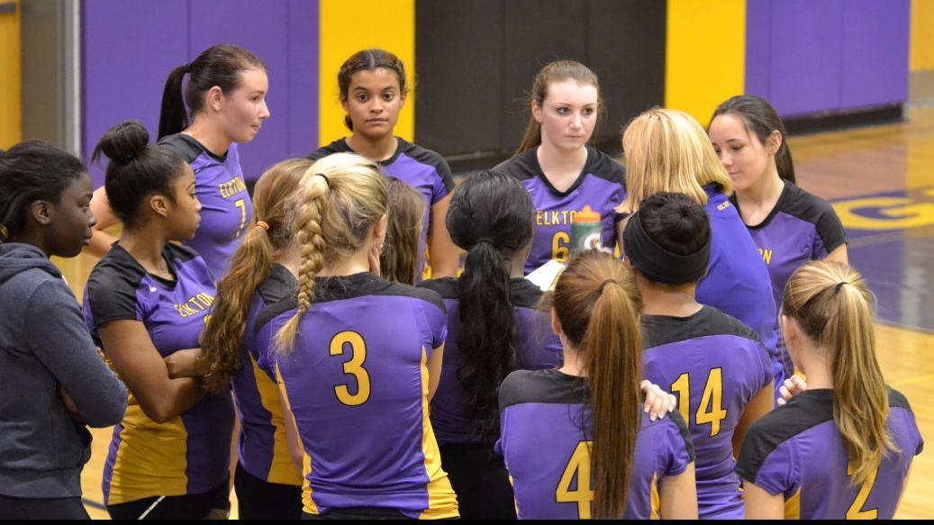 Volleyball Elks Look To Continue Improving In 2016 Season High Schools Cecildaily Com