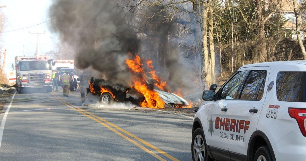 Teens injured in fiery truck crash near Elkton | Local News ...