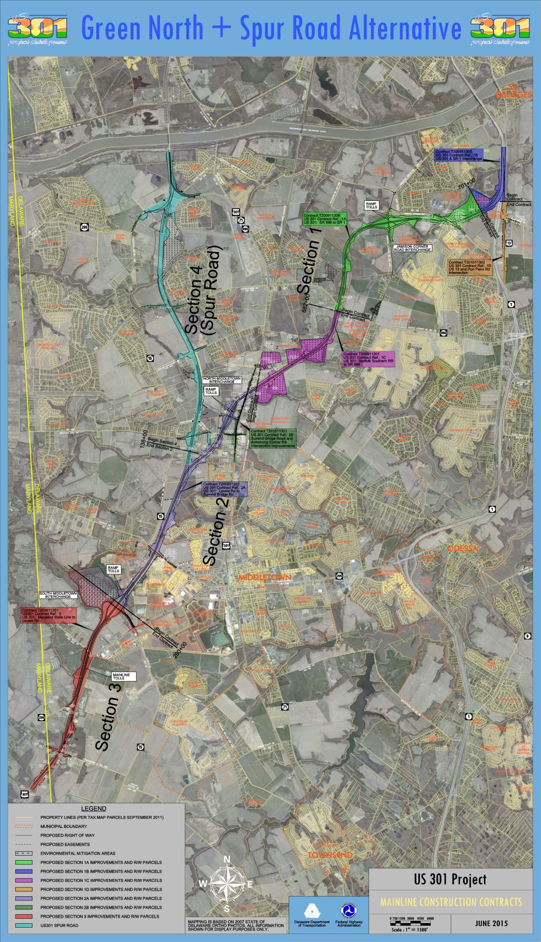 US Route 301 byway map | | cecildaily.com