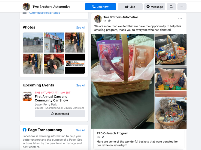 Cars & Community to support PV Outreach Program Features