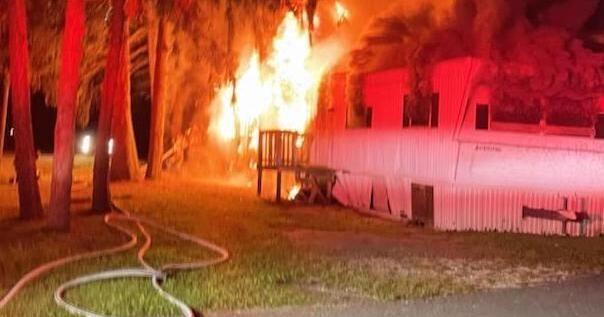 Fire destroys vacant mobile home near Elkton | News | cecildaily.com