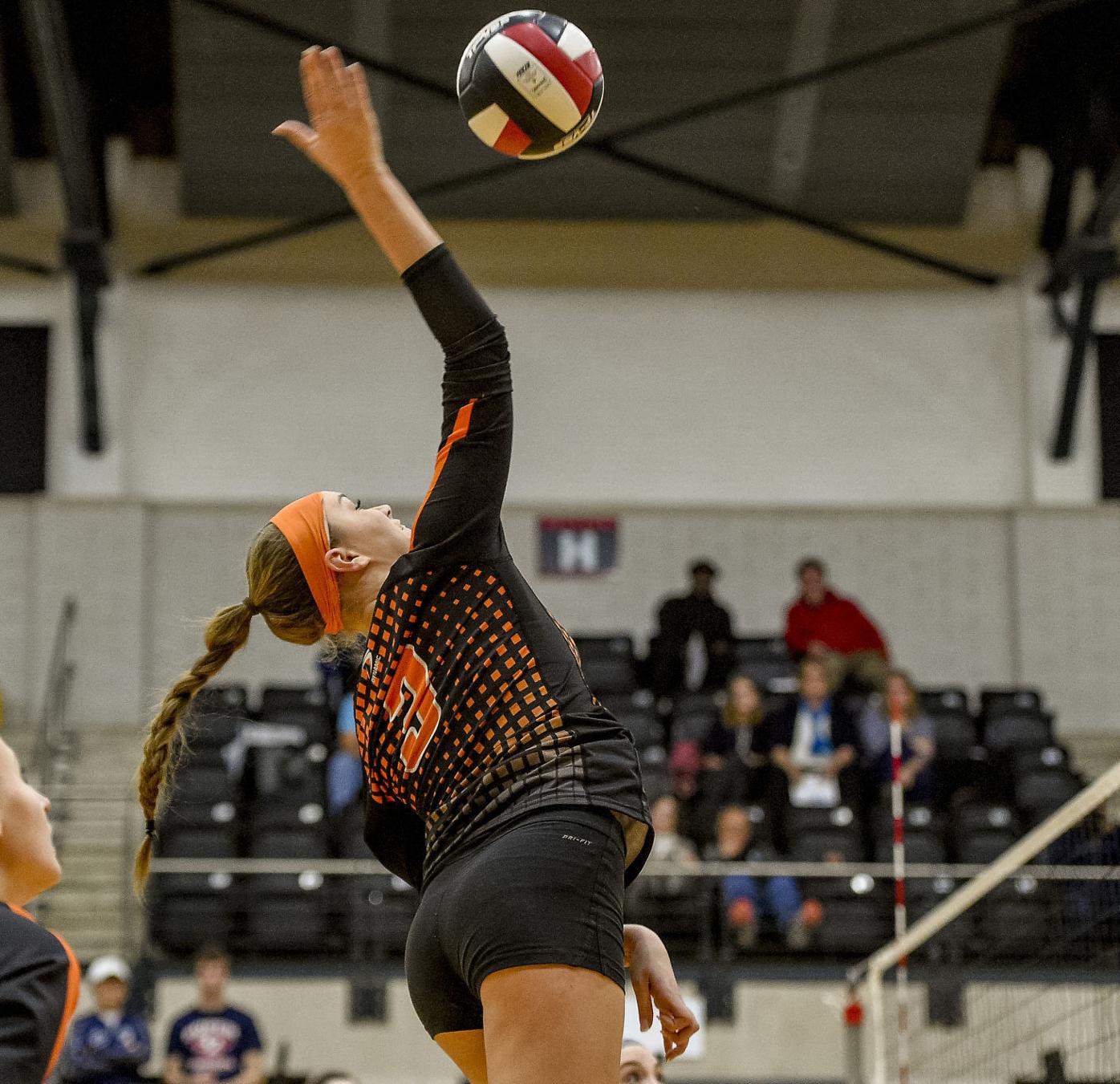 2A State Volleyball Semifinals Rising Sun vs. La Plata Sports