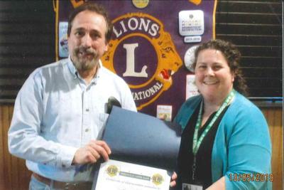 Perryville Lions Club hosts CASA speaker
