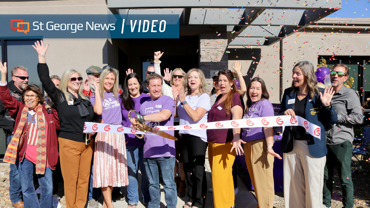 Ribbon cut, confetti flies as Utah Foster Care opens new Southwest facility in St. George