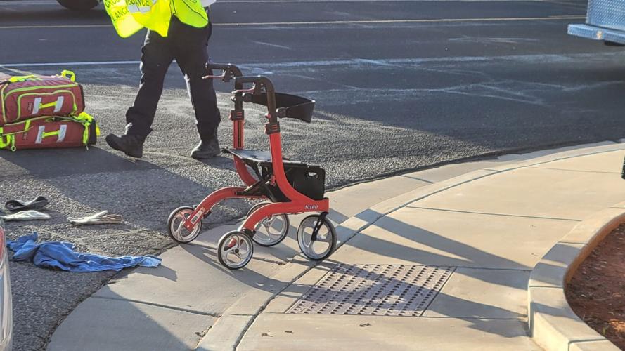 Elderly woman transported to hospital after being hit by car in St ...