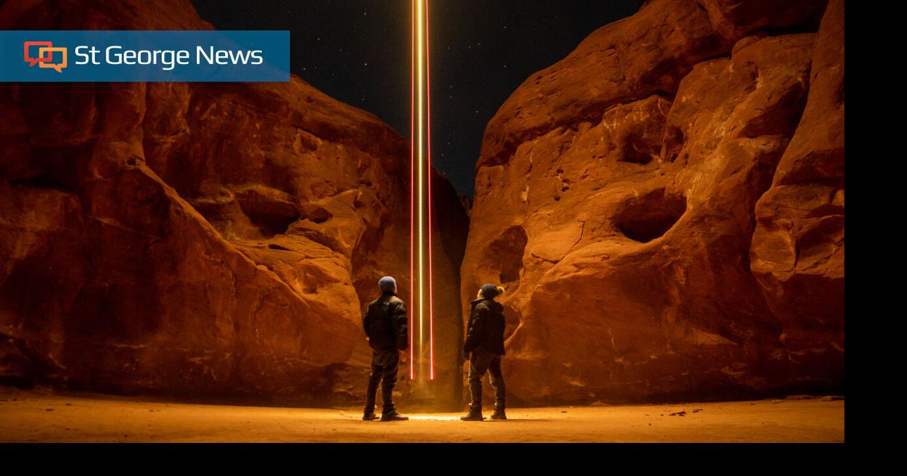 As mysteriously as it came, Southern Utah metal monolith reportedly ...
