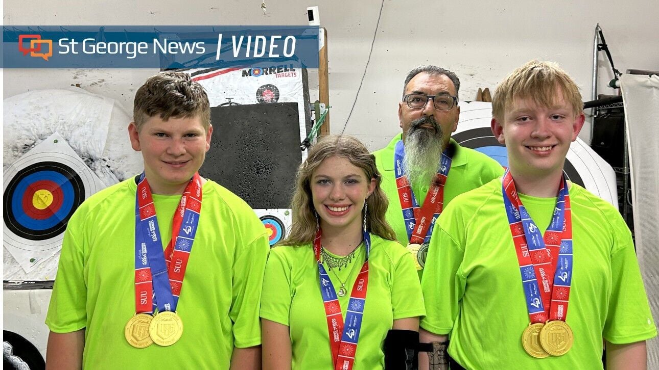 Students hit the bull's-eye at Utah Summer Games, follow in footsteps of Archers' Cave mentors
