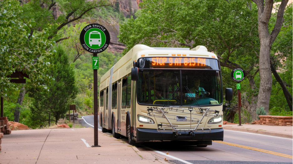 Zion National Park buses gear up as spring/summer 2026 shuttle schedule is released