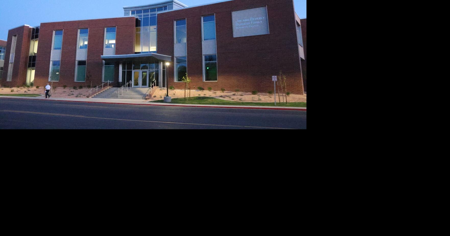 SUU celebrates ribbon-cutting for new Burgess Family Business Center