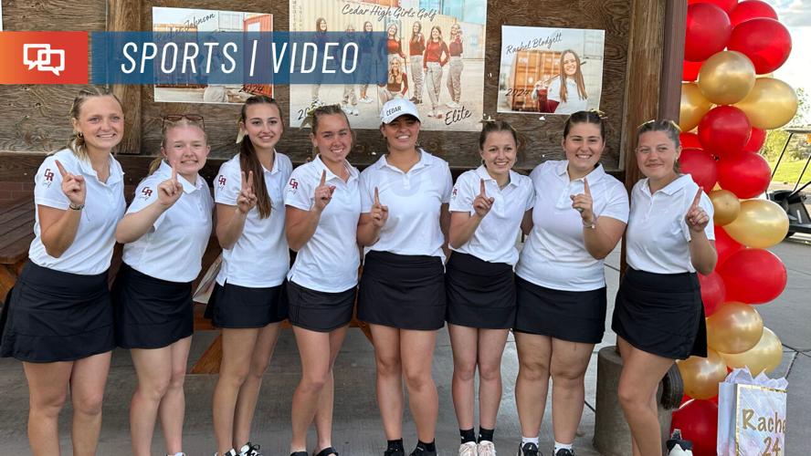 Region 9 girls golf: Cedar Reds cruise to 38-stroke win on home course ...