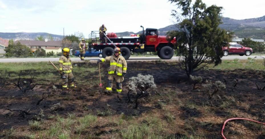 Firefighters extinguish multiple brush fires on I-15 | News ...