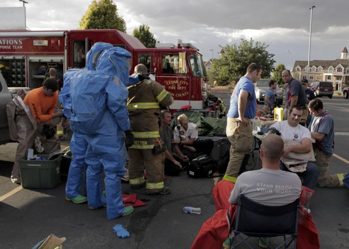 Disaster drill puts cheerleaders in mock peril, first responders to the ...