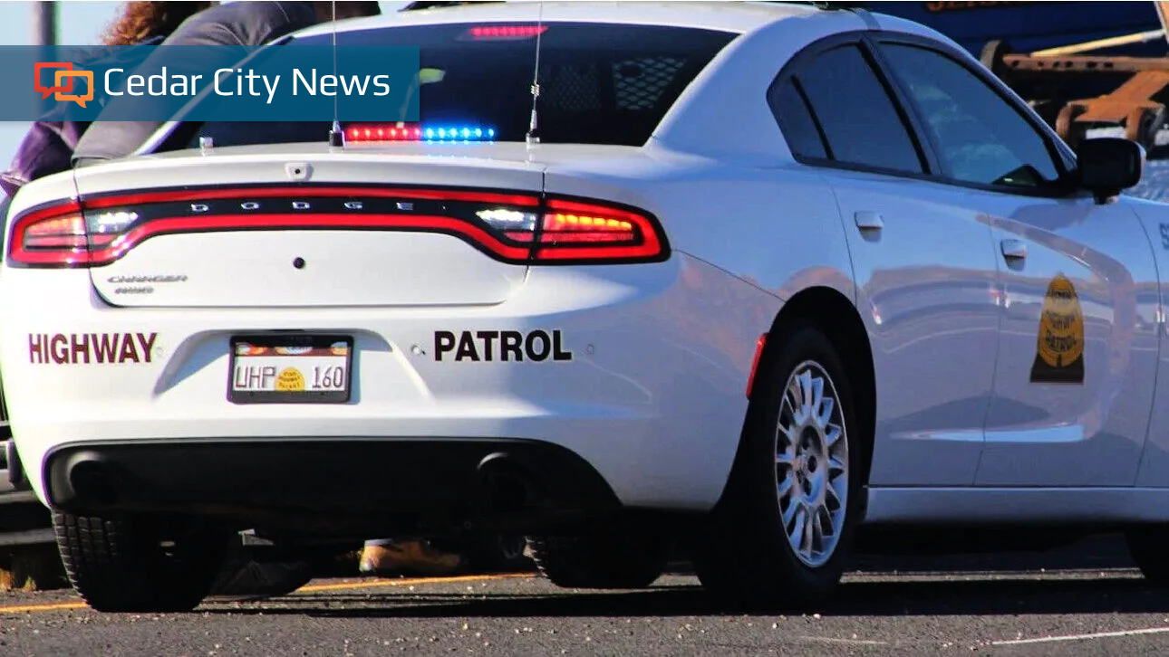 UHP: Man arrested in Cedar City after troopers spike stolen car's tires on I-15