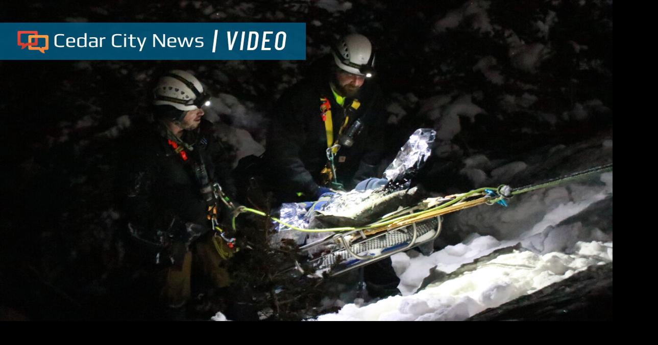 SAR ropes team rescues driver whose SUV went off road near Cedar Breaks ...